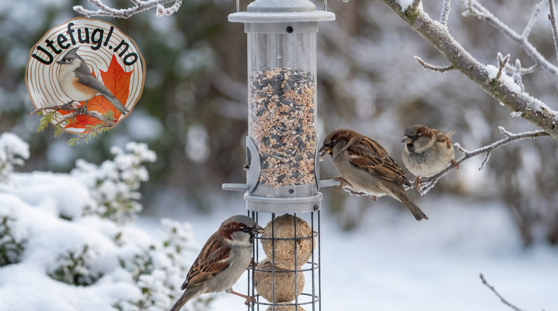 Duo Fuglemater solsikkeblanding og meiseboller