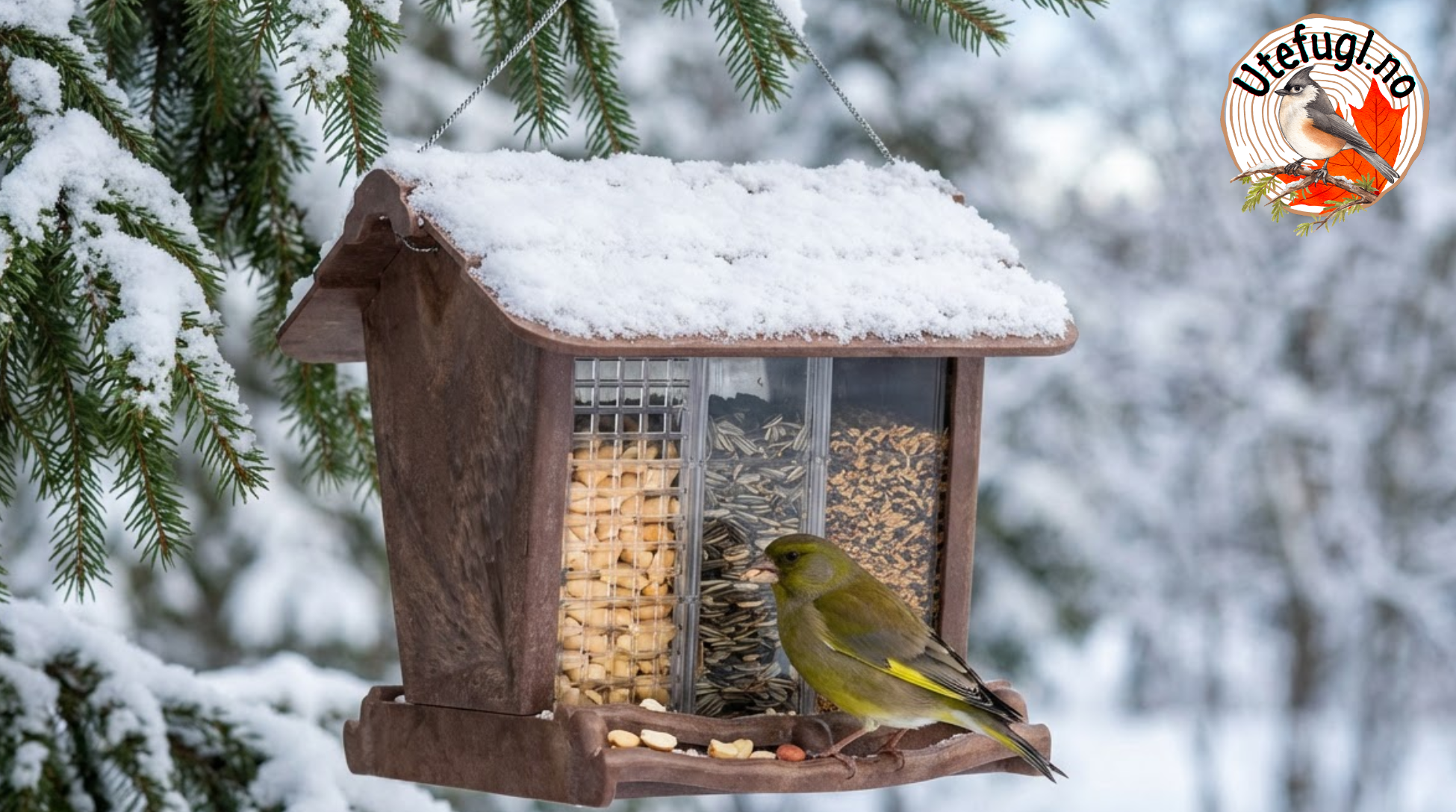 Fuglemater Silo med 3 kammer – Ferplast