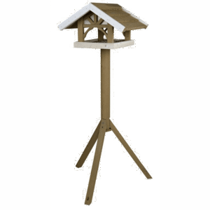 Natura fugle automat med stand 45 × 28 × 44 cm/1.25 med grey