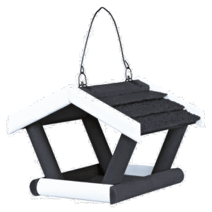 Natura hanging fugle automat 17 × 19 × 14 cm black/white