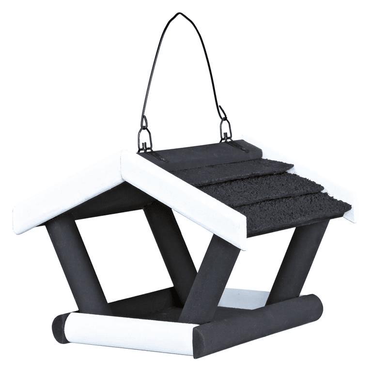 Natura hanging fugle automat 17 × 19 × 14 cm black/white