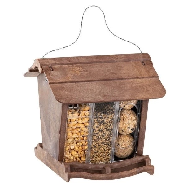 Bird feeder Silo with 3 compartments - Ferplast