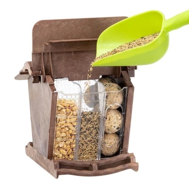 Bird feeder Silo with 3 compartments - Ferplast