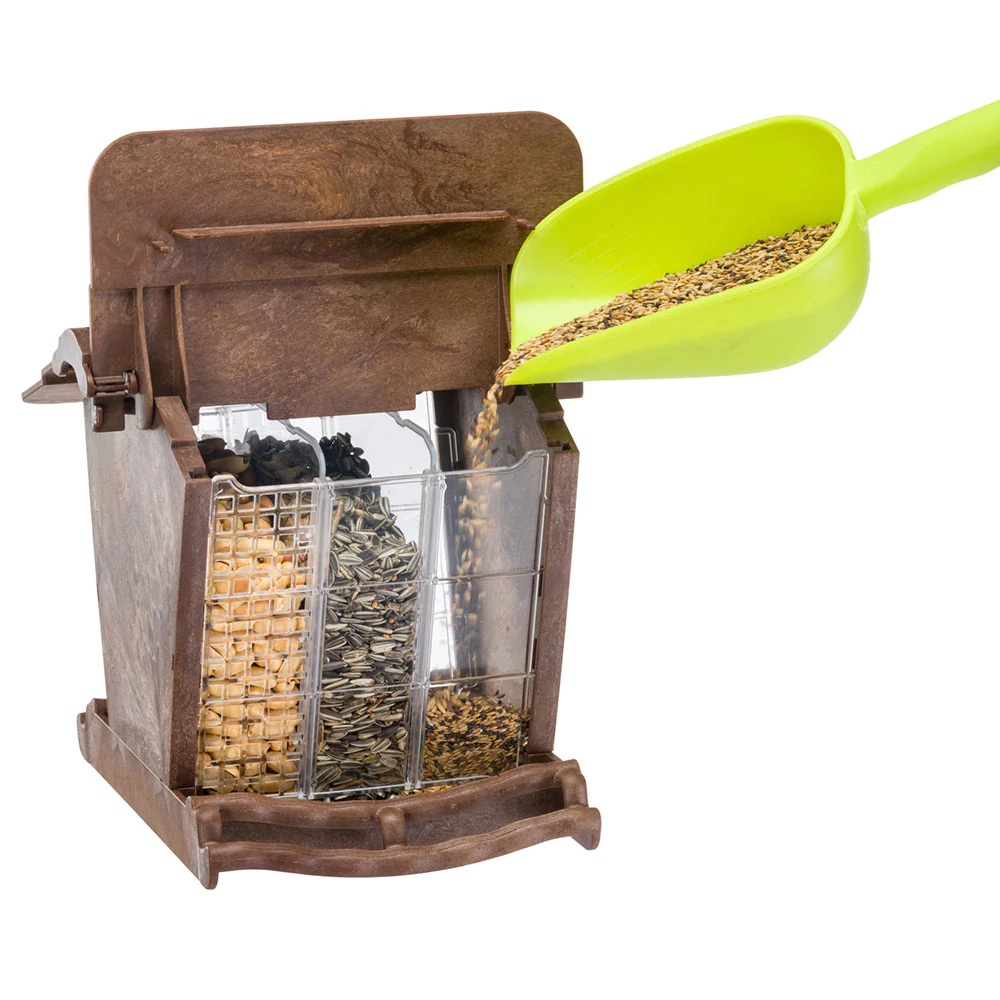 Bird feeder Silo with 3 compartments - Ferplast