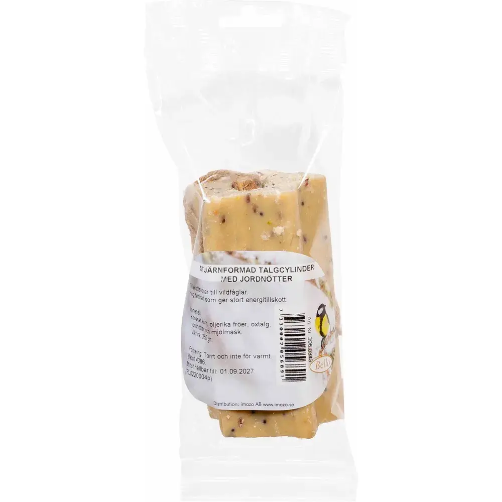 Star-shaped Tallow Cylinder with Nuts and Melåmer350g